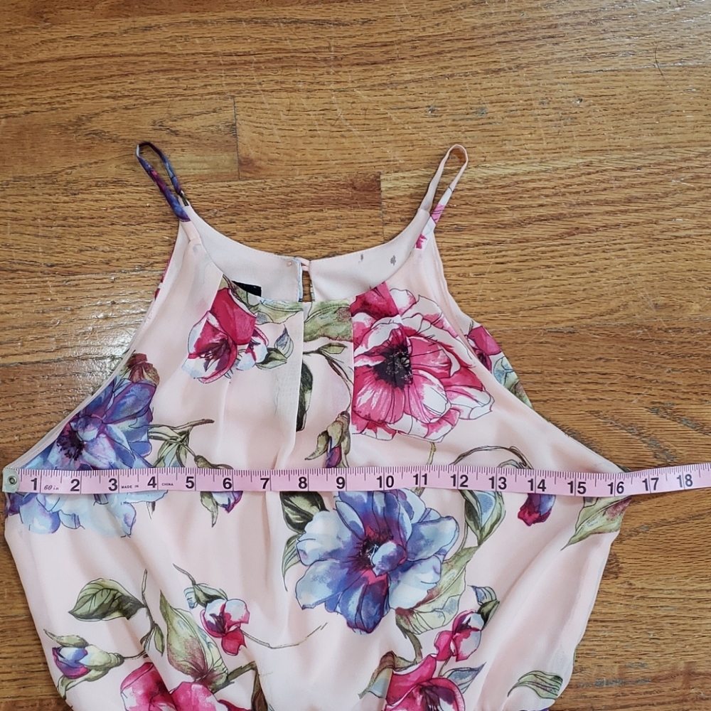 IZ Byer Flower print dress sz S - Picture 8 of 12